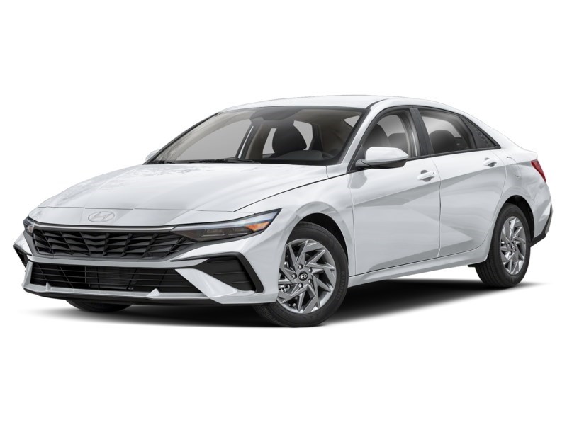 2024 Hyundai Elantra Preferred IVT w/Tech Pkg Atlas White  Shot 4