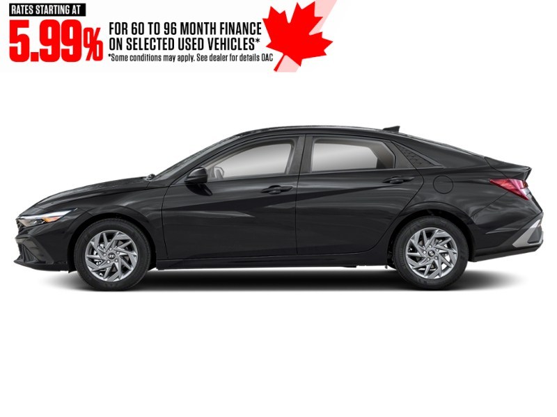 2026 Hyundai Elantra Preferred IVT w/Tech Pkg Abyss Black  Shot 5