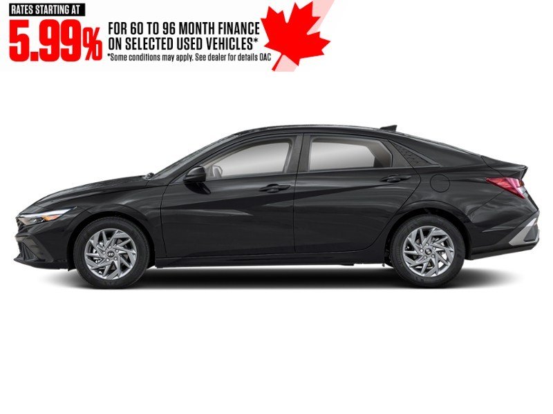 2026 Hyundai Elantra Preferred IVT w/Tech Pkg Abyss Black  Shot 5