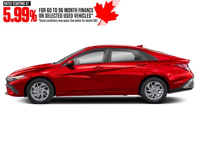 2025 Hyundai Elantra Preferred IVT w/Tech Pkg Ultimate Red  Shot 5