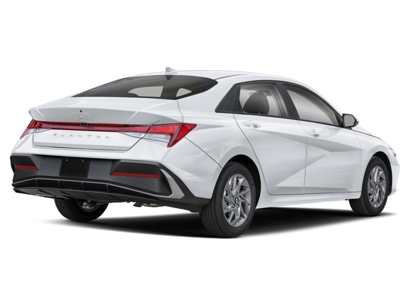 2024 Hyundai Elantra Preferred IVT w/Tech Pkg Atlas White  Shot 2