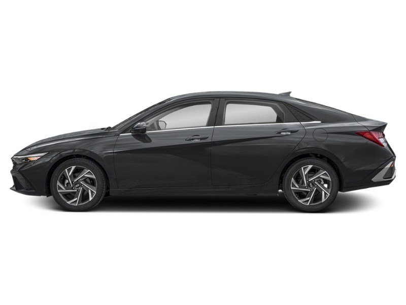 2025 Hyundai Elantra Luxury IVT w/Two-Tone Interior Abyss Black  Shot 3