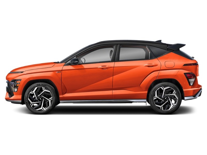 2024 Hyundai Kona 1.6T N Line AWD w/Two-Tone Roof Soultronic Orange w/Abyss Black Roof  Shot 30