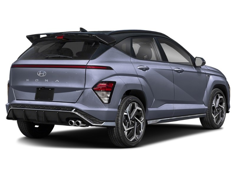 2024 Hyundai Kona 1.6T N Line AWD w/Two-Tone Roof Meta Blue w/Abyss Black Roof  Shot 7