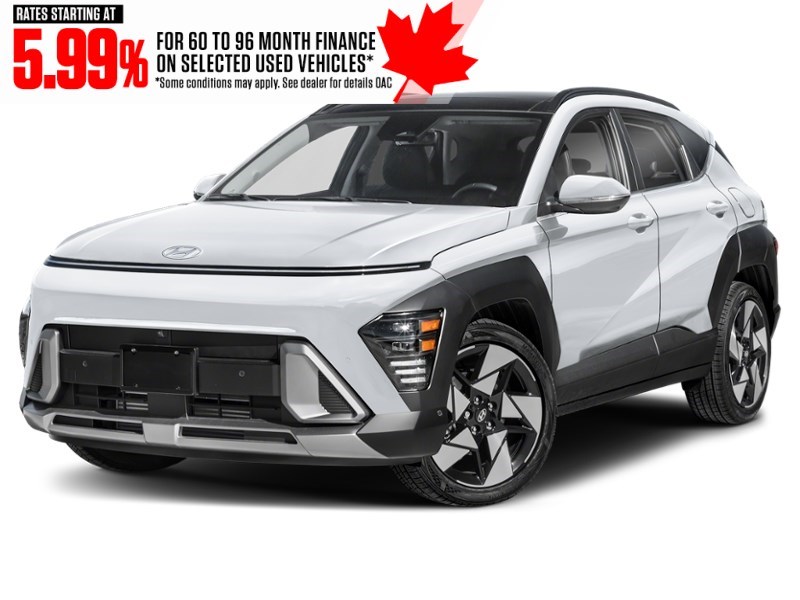 2025 Hyundai Kona 2.0L Preferred AWD w/Trend Package Atlas White  Shot 1