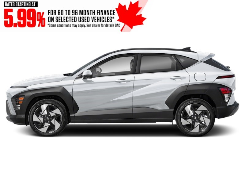 2025 Hyundai Kona 2.0L Preferred AWD w/Trend Package Atlas White  Shot 3