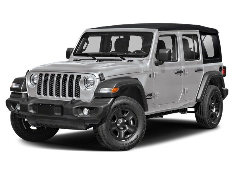 2024 Jeep Wrangler Sahara 4 Door 4x4 Silver Zynith  Shot 4