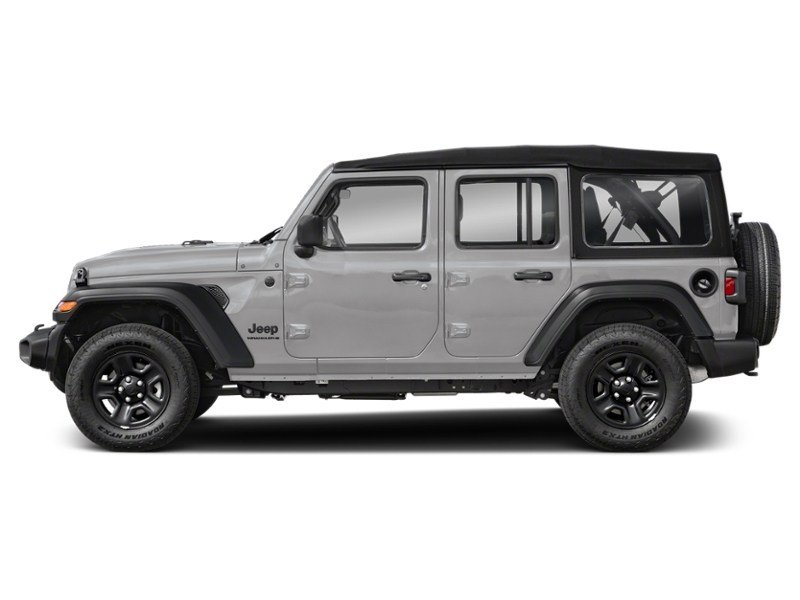 2024 Jeep Wrangler Sahara 4 Door 4x4 Silver Zynith  Shot 3
