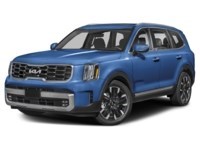 2024 Kia Telluride SX Limited AWD w/Black Interior Midnight Lake Blue  Shot 4