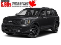 2024 Kia Telluride X-Line AWD Ebony Black  Shot 1