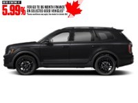 2024 Kia Telluride X-Line AWD Ebony Black  Shot 3