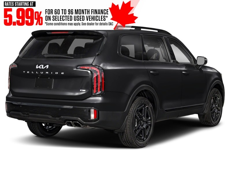 2024 Kia Telluride X-Line AWD Ebony Black  Shot 2