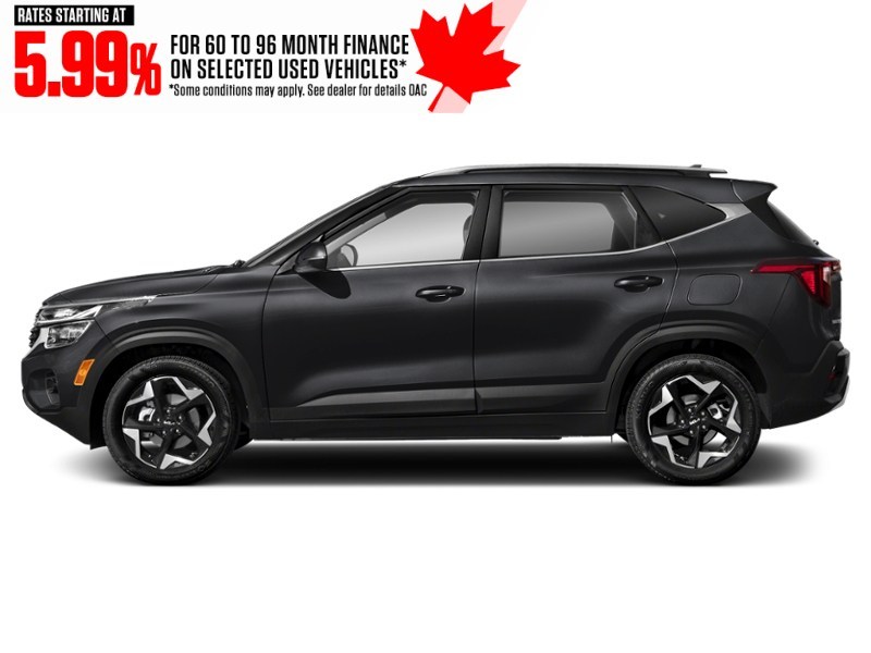 2026 Kia Seltos EX Premium AWD Fusion Black  Shot 3