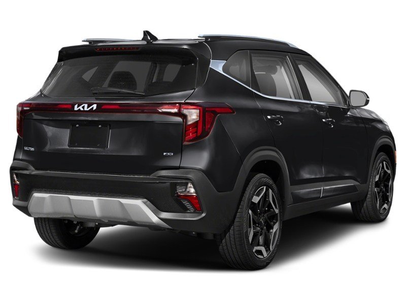 2025 Kia Seltos SX AWD w/Black Interior Fusion Black  Shot 6