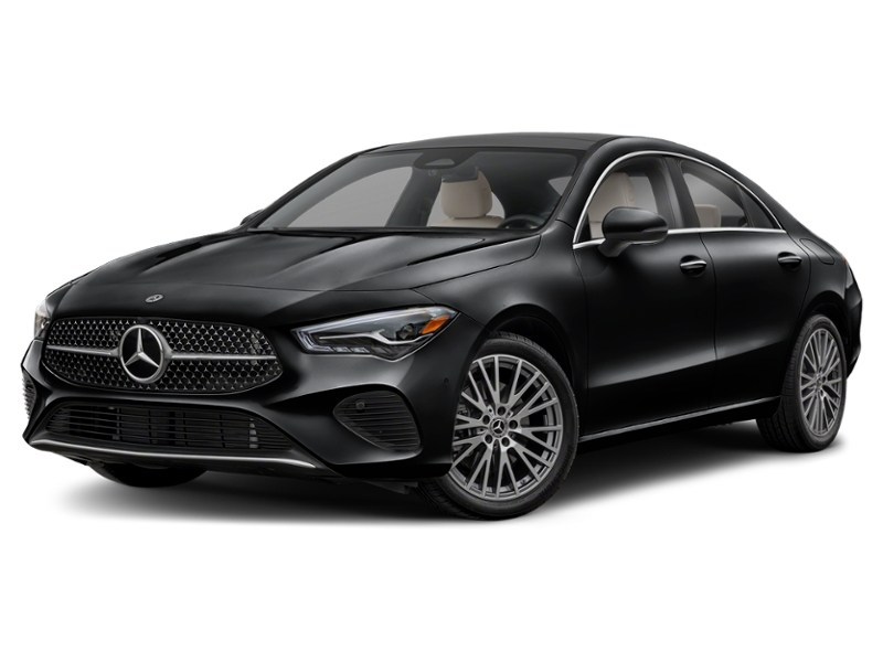 2025 Mercedes-Benz CLA 250 CLA 250 4MATIC Coupe Cosmos Black Metallic  Shot 4