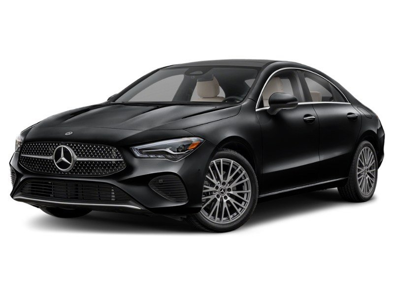 2025 Mercedes-Benz CLA 250 CLA 250 4MATIC Coupe Cosmos Black Metallic  Shot 4