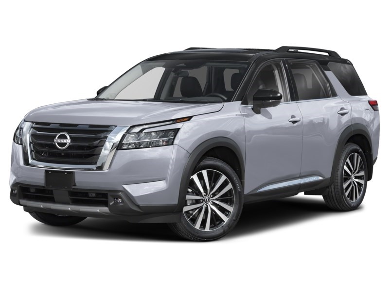 2024 Nissan Pathfinder Platinum 4WD Boulder Grey/Super Black  Shot 2