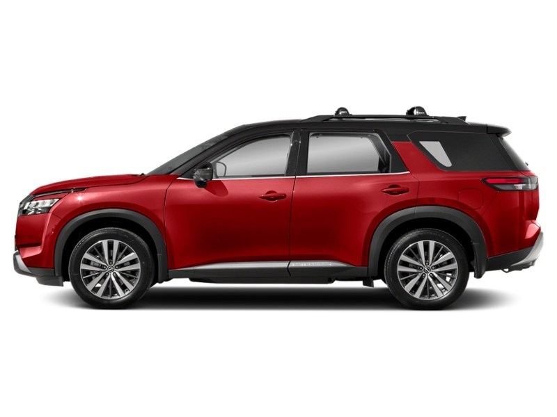 2024 Nissan Pathfinder Platinum 4WD Scarlet Ember Tintcoat/Super Black  Shot 9
