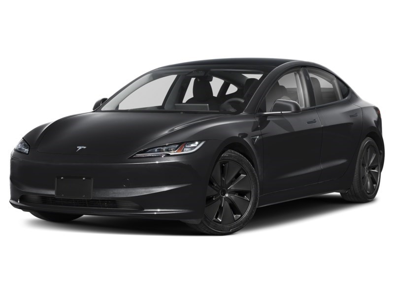 2024 Tesla Model 3 Long Range RWD Solid Black  Shot 5
