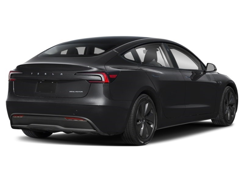 2024 Tesla Model 3 Long Range RWD Solid Black  Shot 3