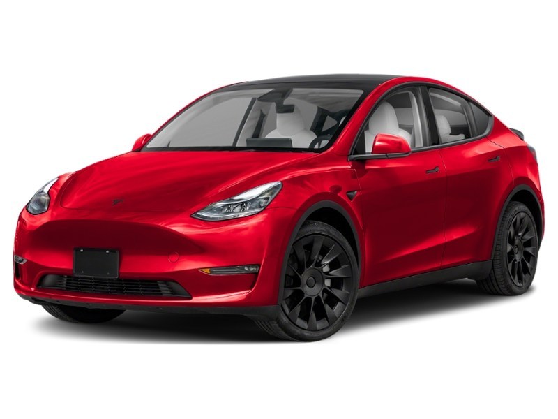2024 Tesla Model Y Long Range AWD Ultra Red  Shot 4