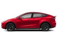 2024 Tesla Model Y Long Range AWD Ultra Red  Shot 3