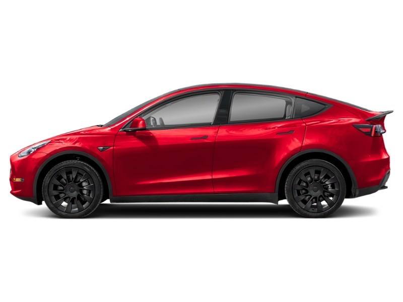 2024 Tesla Model Y Long Range AWD Ultra Red  Shot 3