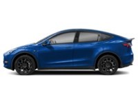 2024 Tesla Model Y Long Range AWD Deep Blue Metallic  Shot 11