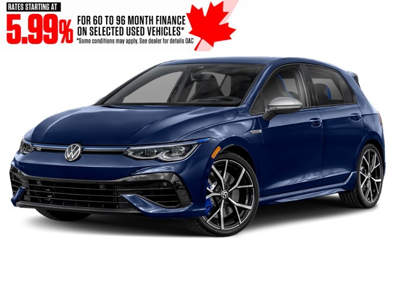 2024 Volkswagen Golf R DSG Lapiz Blue Metallic  Shot 1