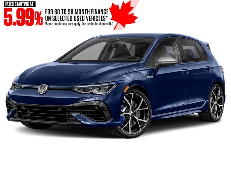2024 Volkswagen Golf R DSG Lapiz Blue Metallic  Shot 4