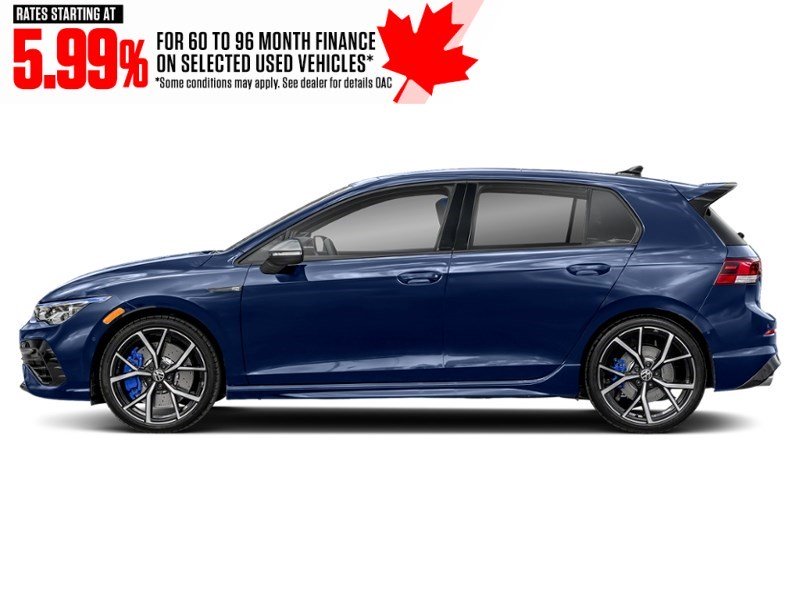 2024 Volkswagen Golf R DSG Lapiz Blue Metallic  Shot 3