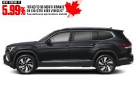 2024 Volkswagen Atlas Highline 2.0 TSI 4MOTION Deep Black Pearl  Shot 3