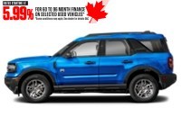 2025 Ford Bronco Sport Big Bend 4x4 Velocity Blue Metallic  Shot 3