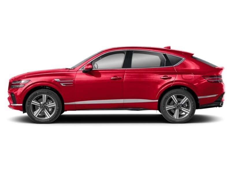 2025 Genesis GV80 Coupe 3.5T e-SC Mauna Red  Shot 3