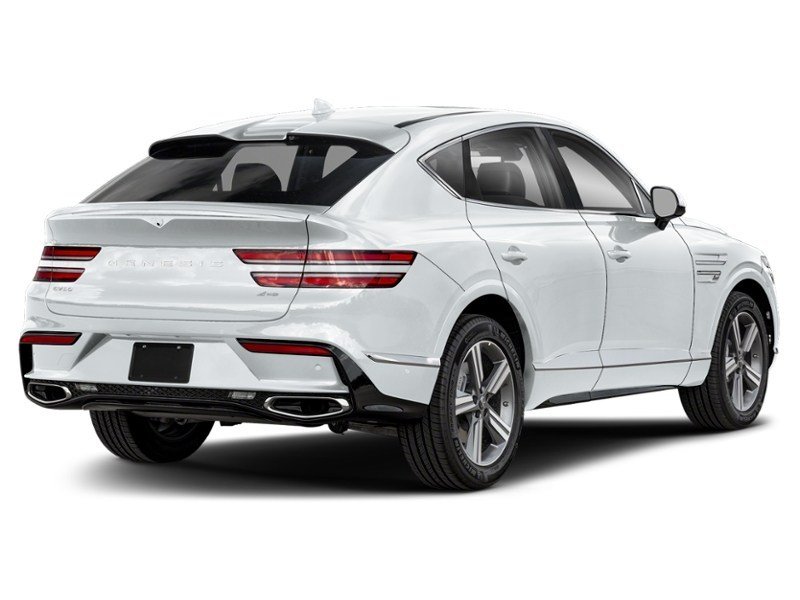 2026 Genesis GV80 Coupe 3.5T e-SC Matterhorn White Matte  Shot 2