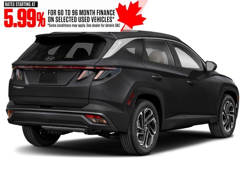 2025 Hyundai Tucson Preferred AWD w/Trend Pkg Phantom Black  Shot 6