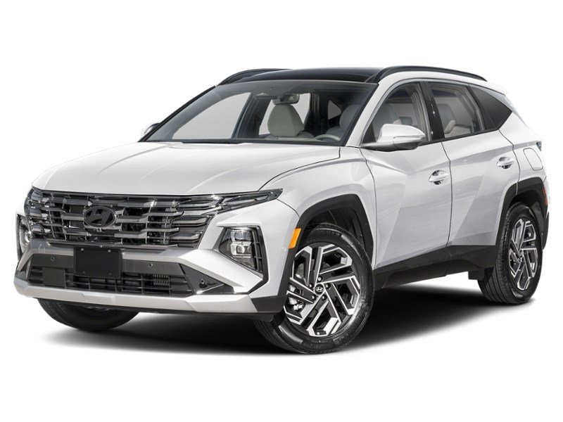 2025 Hyundai Tucson Hybrid Ultimate AWD Crystal White  Shot 4