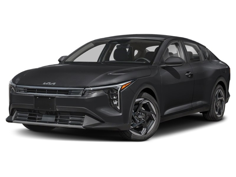 2025 Kia K4 EX+ FWD Aurora Black  Shot 4
