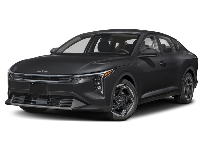 2025 Kia K4 EX FWD Aurora Black  Shot 1