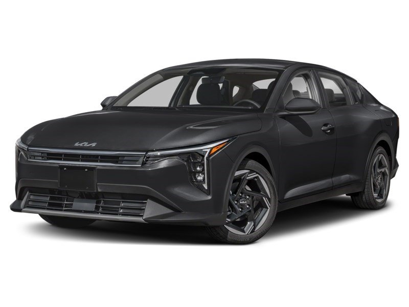 2025 Kia K4 EX FWD Aurora Black  Shot 1