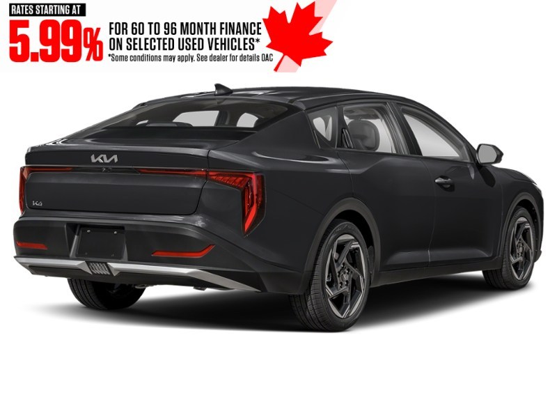 2025 Kia K4 EX FWD Aurora Black  Shot 2