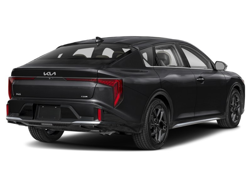 2025 Kia K4 GT-Line Turbo Limited FWD *Ltd Avail* Aurora Black  Shot 3