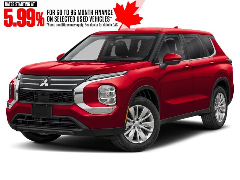 2025 Mitsubishi Outlander ES S-AWC Red Diamond  Shot 1