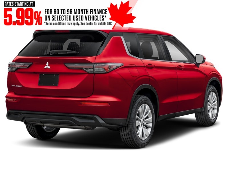 2025 Mitsubishi Outlander ES S-AWC Red Diamond  Shot 6