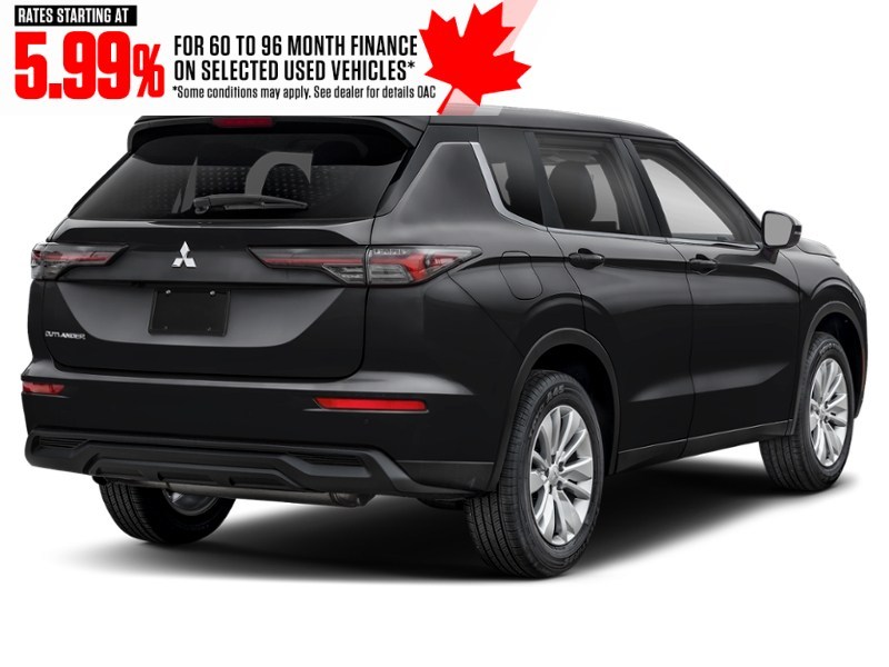 2025 Mitsubishi Outlander ES S-AWC Labrador Black  Shot 24
