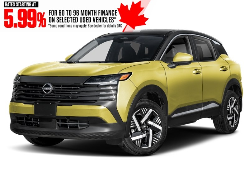 2026 Nissan Kicks SV AWD Yuzu Yellow Metallic/Super Black  Shot 13