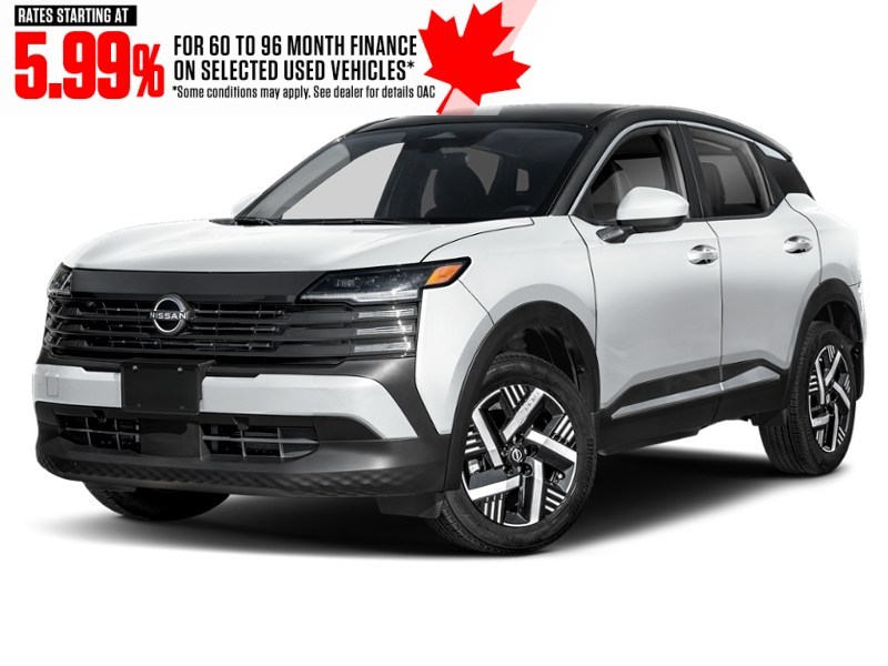 2026 Nissan Kicks SV AWD Aspen White TriCoat/Super Black  Shot 22