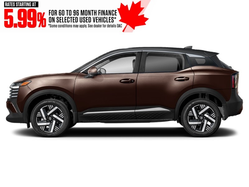 2026 Nissan Kicks SV AWD Aspen White TriCoat/Super Black  Shot 35