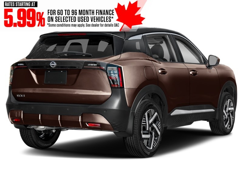 2026 Nissan Kicks SV AWD Aspen White TriCoat/Super Black  Shot 36