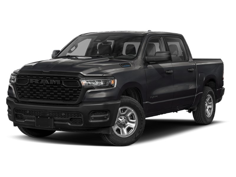 2026 RAM 1500 Tradesman 4x4 Crew Cab 5'7" Box Diamond Black Crystal Pearl  Shot 1